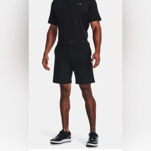 Under Armour Men’s Golf Shorts, Size 38, Black